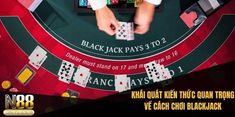 Cách Chơi Blackjack Đơn Giản Và Hiệu Quả 2025 Với N88 1 Khái quát một vài kiến thức quan trọng về cách chơi blackjack