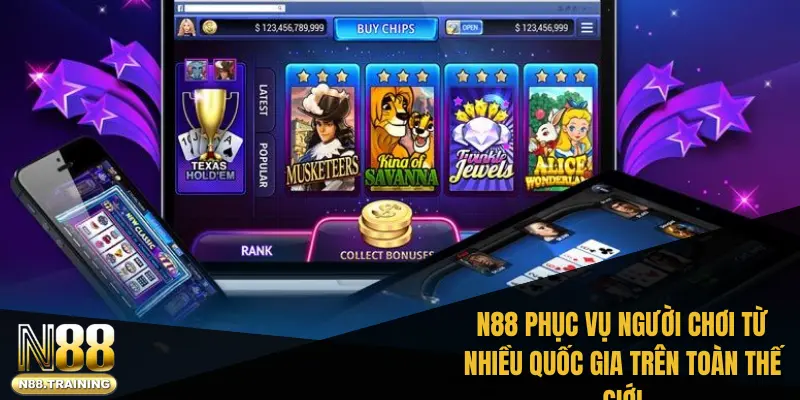 N88 - cheers.jpn.com | Sân Chơi Xanh Chín Tặng 888K Cho Bạn Mới 47 N88 phục vụ người chơi từ nhiều quốc gia trên toàn thế giới